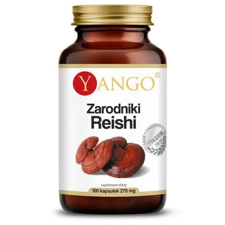 Reishi Spores 270MG 100caps. YANGO mushrooms