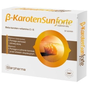 Bêta Carotène Soleil FORTE 30 comprimés STARPHARMA