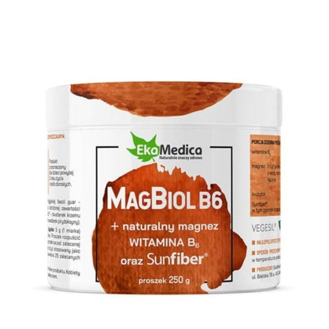 Magbiol B6 250 g poudre de magnésium EKAMEDICA