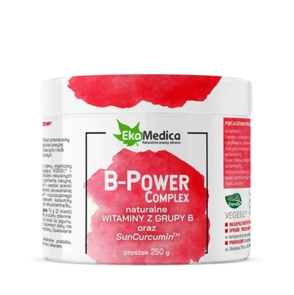 Complexe B-Power 250 g poudre EKAMEDICA