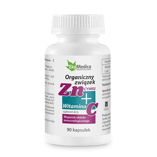 Organic zinc compound and vitamin C 90 EKAMEDICA