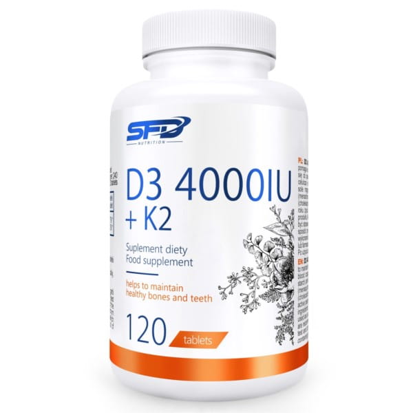 Vitamine D3 4000 K2 120t Résistance SFD