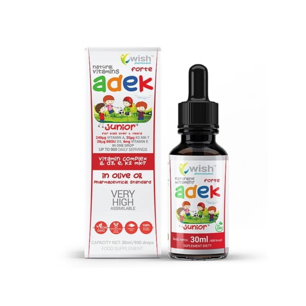 ADEK FORTE Junior 30 ml / 900 gouttes DÉSIR