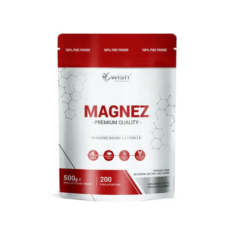 Citrate de magnésium 500g WISH