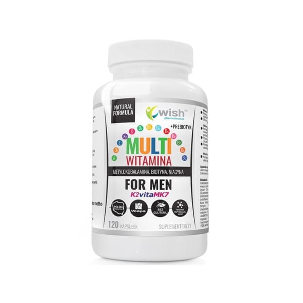 MultiWitamina Complex for men 120 capsules WISH