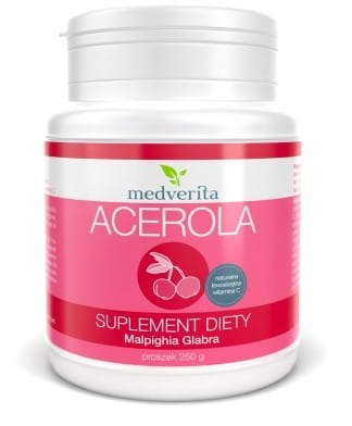 Acerola Extract 25% 250g MEDVERITA Powder