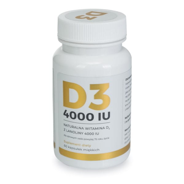 Vitamine D3 de lanoline 4000iu 60 gélules VISANTO