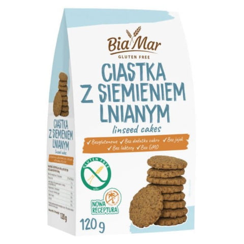 Biamar-Kekse mit Leinsamen 120 g