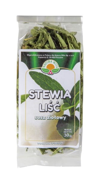 Stevia leaf 30 g NATURA WITA natural sweetener