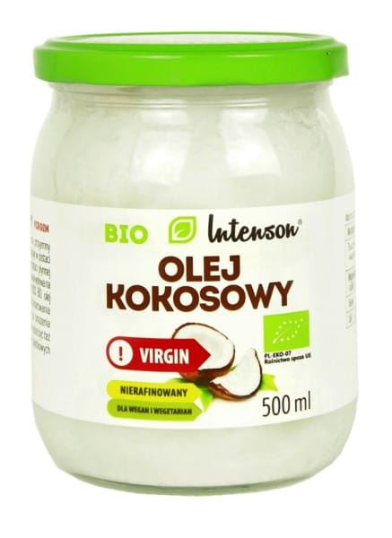 BIO virgin coconut oil 500 ml INTENSON