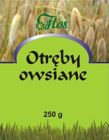 Oat bran 250g for digestive problems FLOS