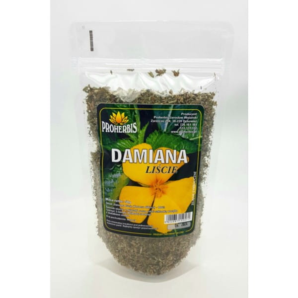 Damiana leaves 50 g to improve libido PROHERBIS