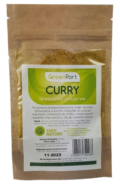 Curry 40 g GRÜNPORT