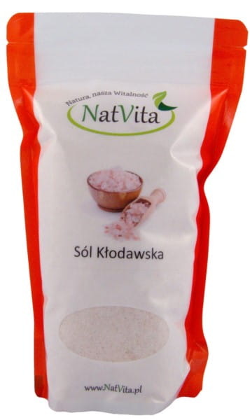 Kłodawa pink fine salt 700g NATVITA