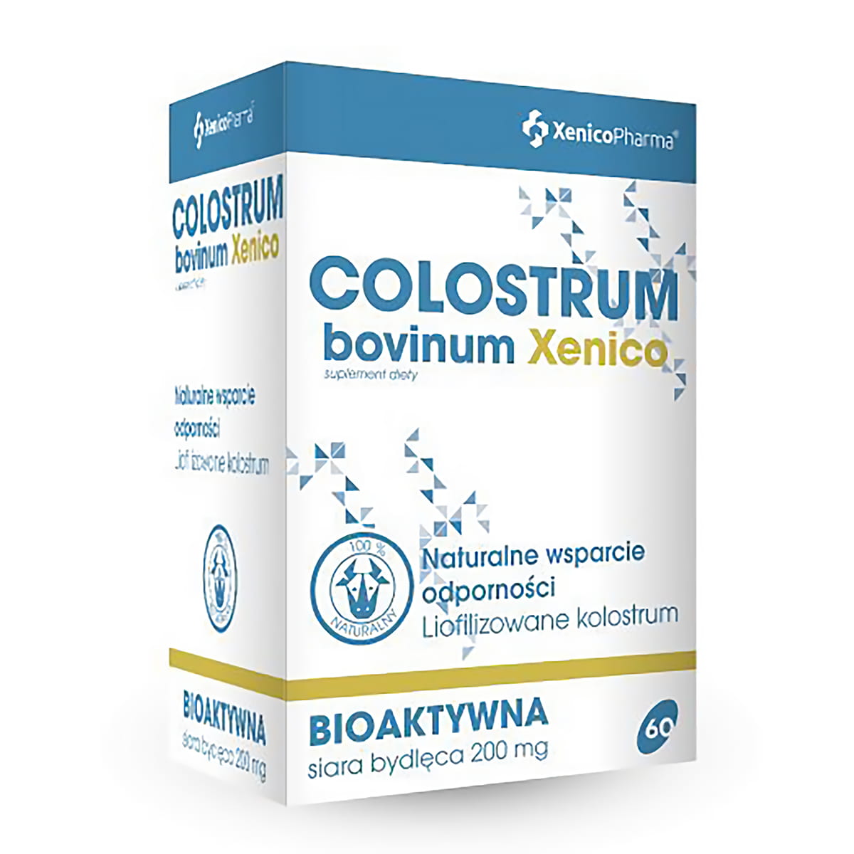 Colostrum bovin 60 gélules XENICOPHARMA