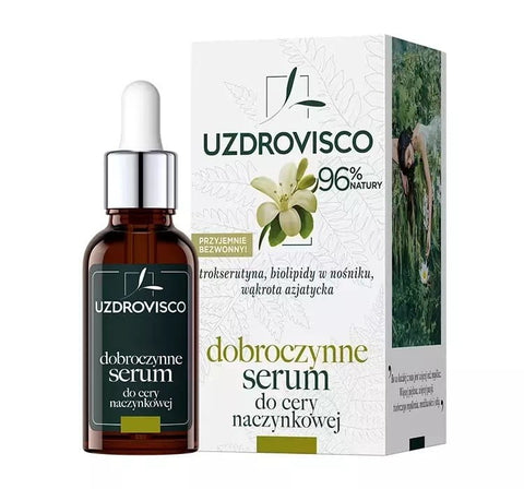 Gesichtsserum für Couperose-Haut 30 ml - UZDROVISCO