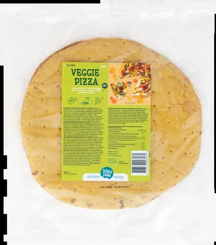 Base de pizza aux carottes et potiron BIO (2 x 150 g) 300 g - TERRASANA