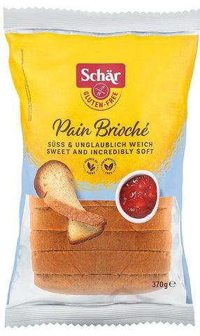 Pan Brioche - pain sucré. 370 g SCHÄR