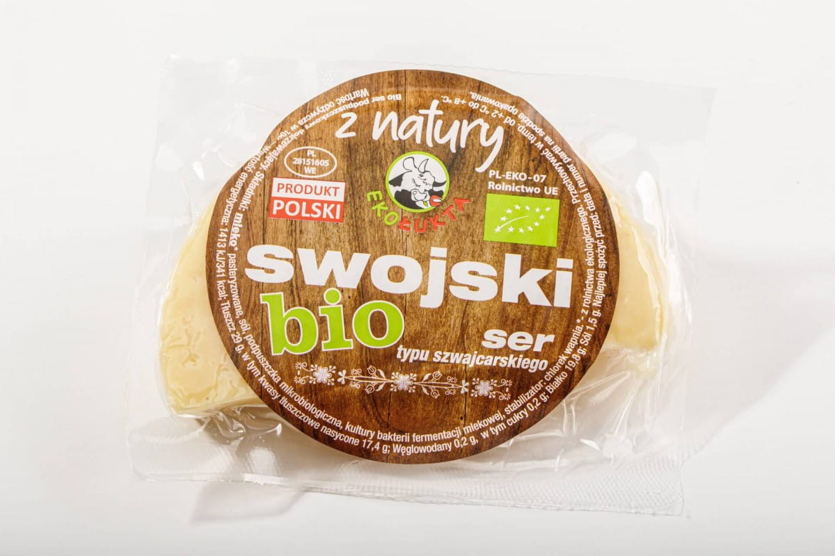 Homemade ORGANIC cheese (approx. 200 g) - ECO ŁUKTA