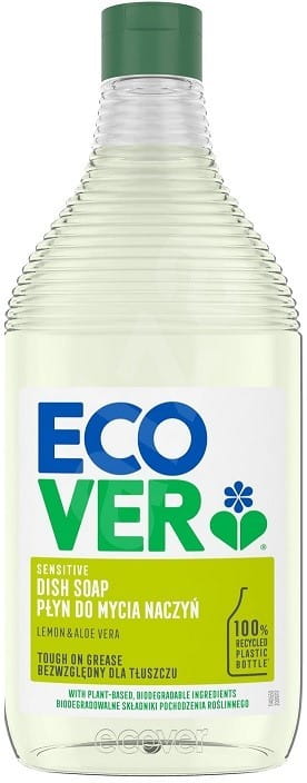 Liquide vaisselle Citron &amp; Aloe Vera 450 ml ECOVER