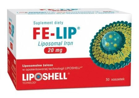 Fer liposomal 20 mg 30 sachets FE-LIP