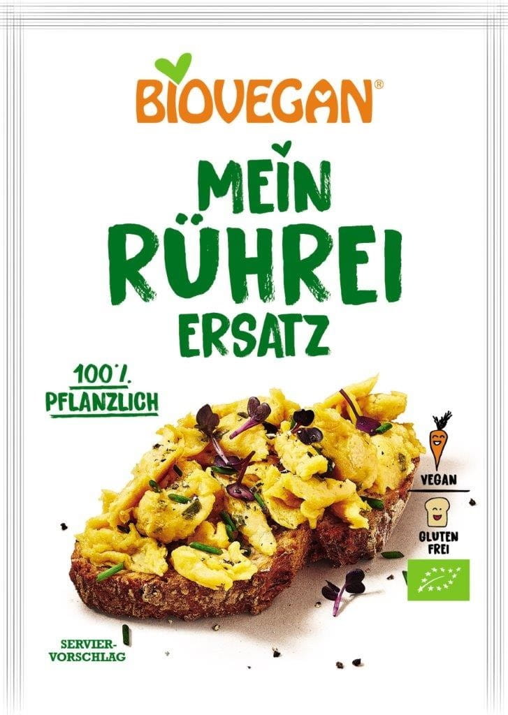 Rühreipulver-Ersatz, vegan glutenfrei BIO 50 g - BIOVEGAN