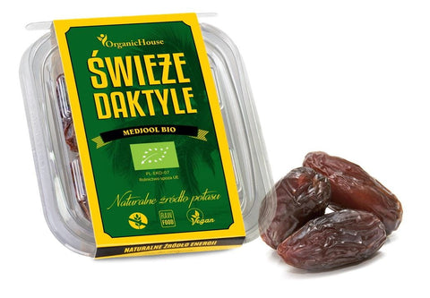 DATES MEDJOOL FRESH GLUTEN-FREE ORGANIC 120 g - ORGANIC HOUSE (HEALTHY DATES)