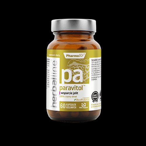 Gélules pour soutenir les intestins (Paravit) sans gluten 60 pièces (2898 g) - PHARMOVIT HERBALLINE