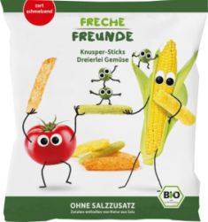 Corn chips with peas and tomatoes 30g EKO ERDBAR