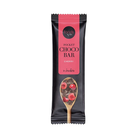 Tablette de chocolat cerise au chocolat 35 g FOODS BY ANN