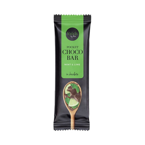 Tablette Chocolat Menthe &amp; Citron Vert 35 g FOODS BY ANN