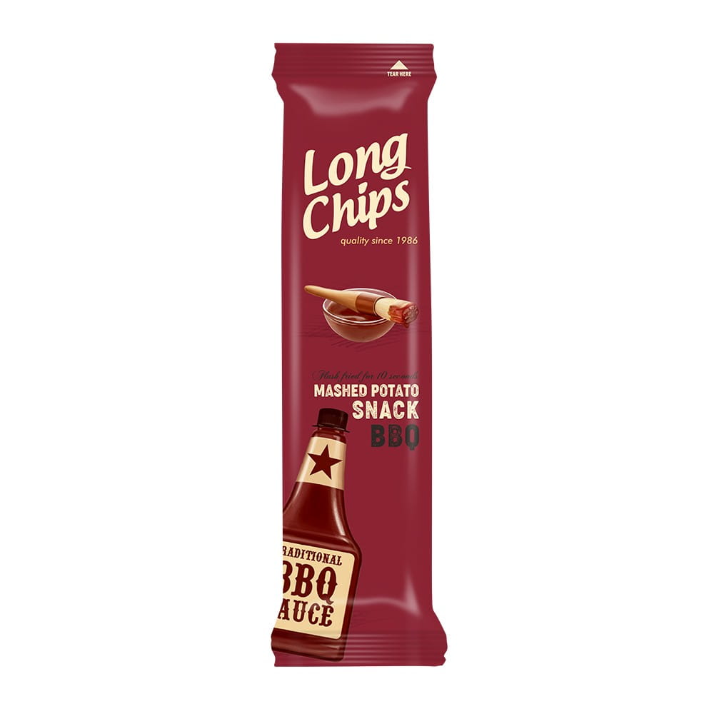 Grilled potato chips 75 g - LONG CHIPS