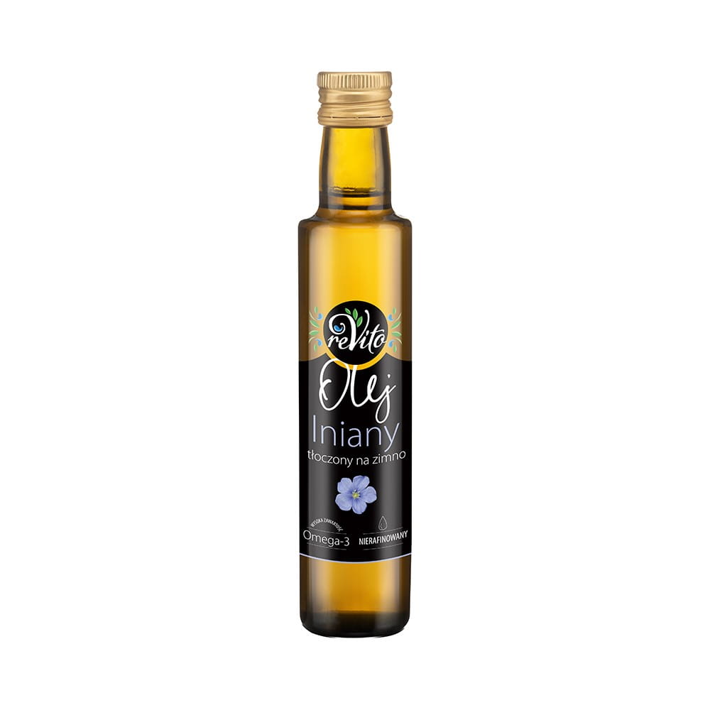 Cold-pressed linseed oil 250 ml - REVITO