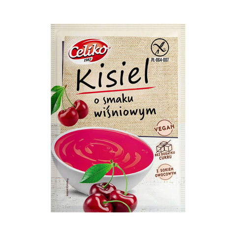 Cherry flavored kissel 40 g - CELIKO