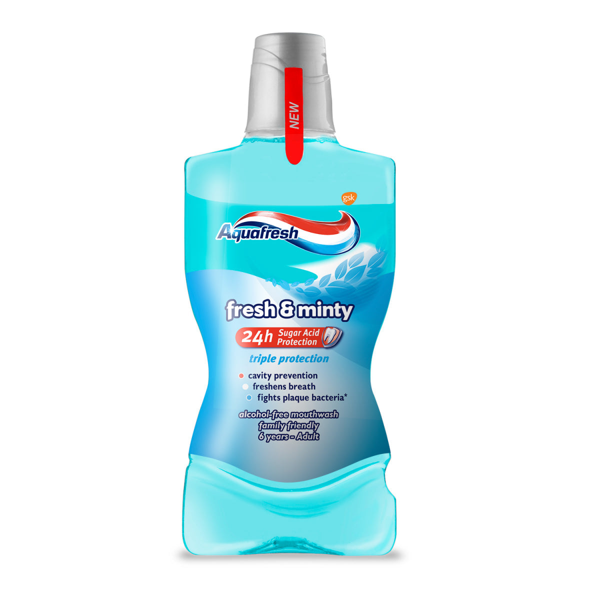 Bain de bouche frais &amp; mentholé 500 ml - AQUAFRESH