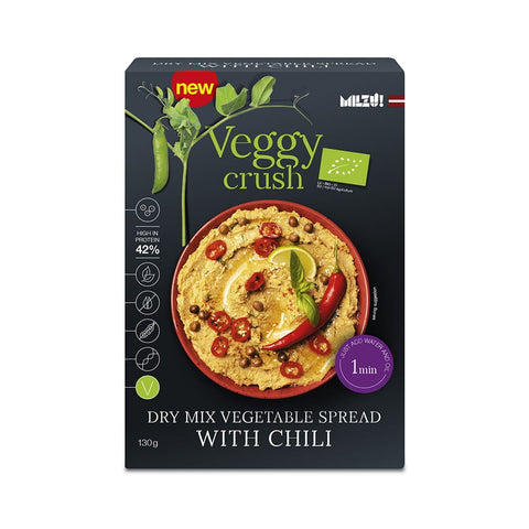 Vegetable paste with chili BIO 130 g - VEGGY CRUSH