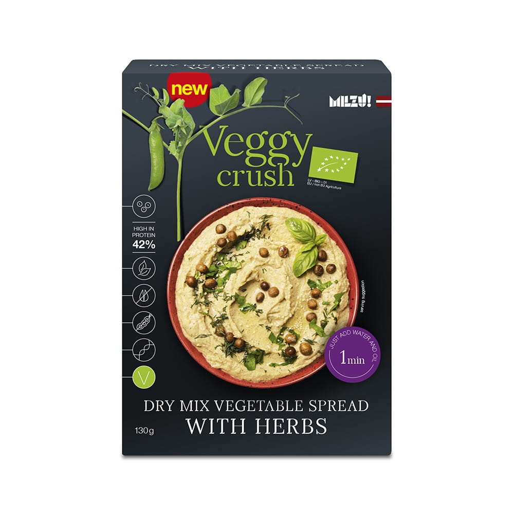 Vegetable paste with herbs BIO 130 g - VEGGY CRUSH