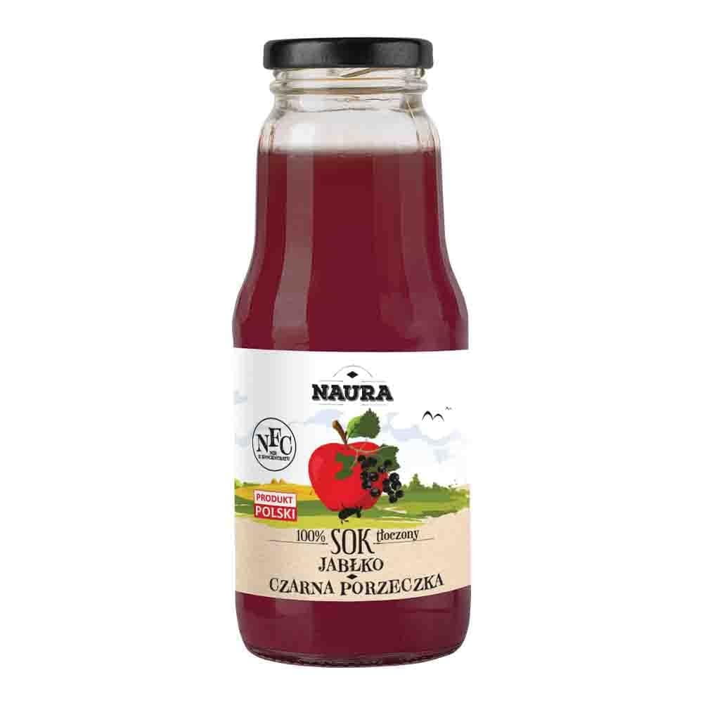 Apple juice - currant 300 ml - NAURA