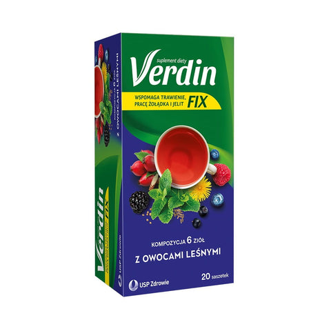 Herbes aux baies sauvages 20 sachets - VERDIN FIX 