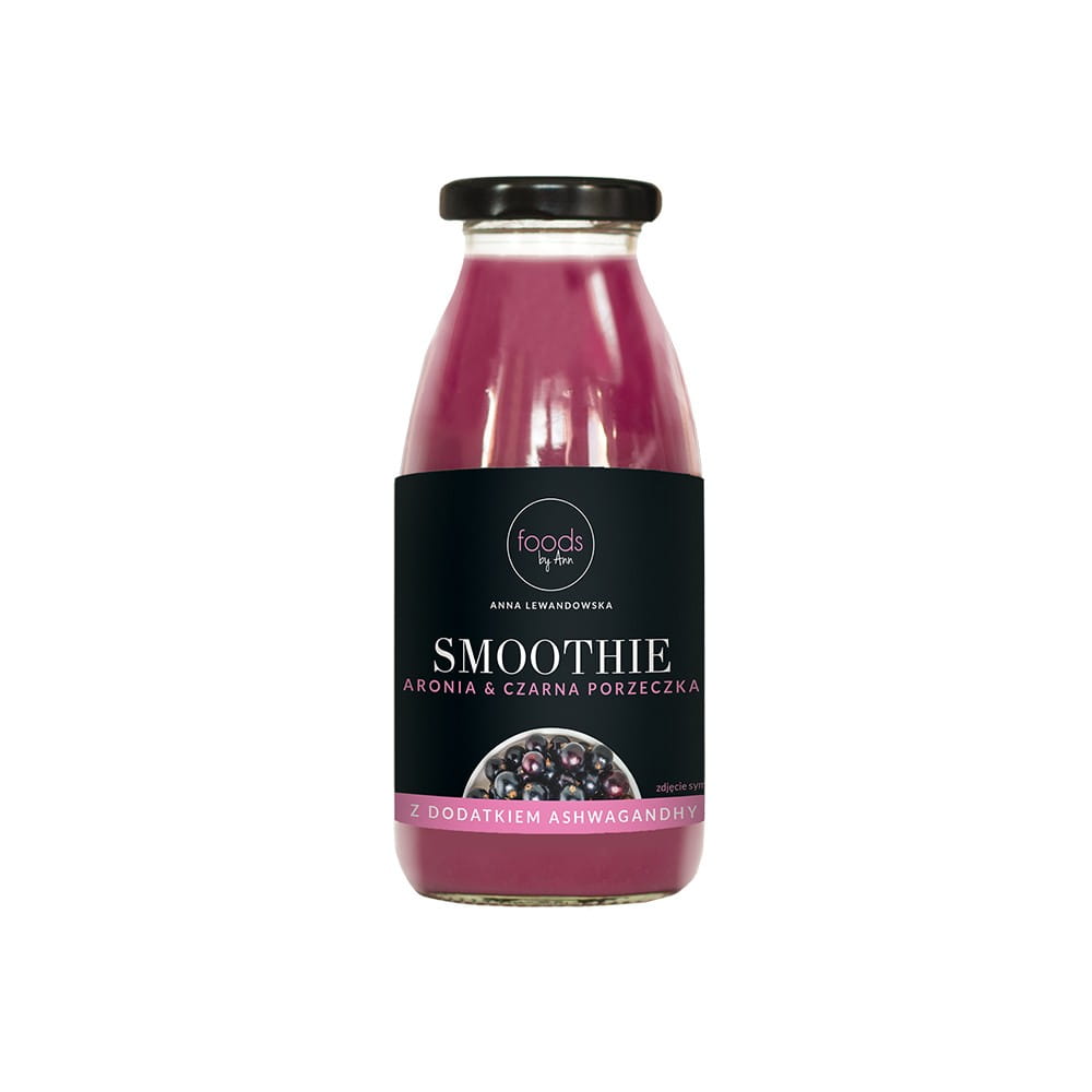 Aronia &amp; Blackcurrant Smoothie 250 ml - FOODS BY ANN