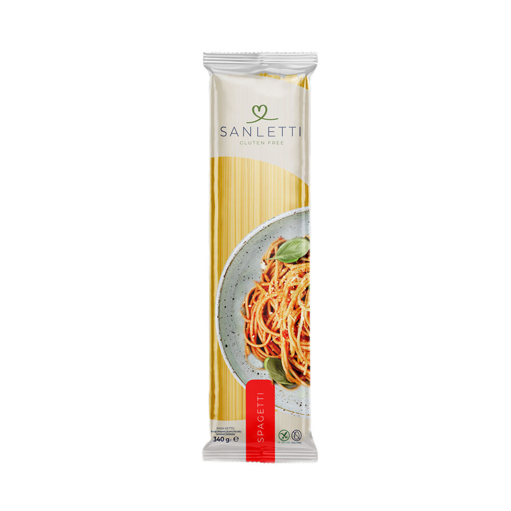 Gluten-free spaghetti pasta 340 g - SANLETTI