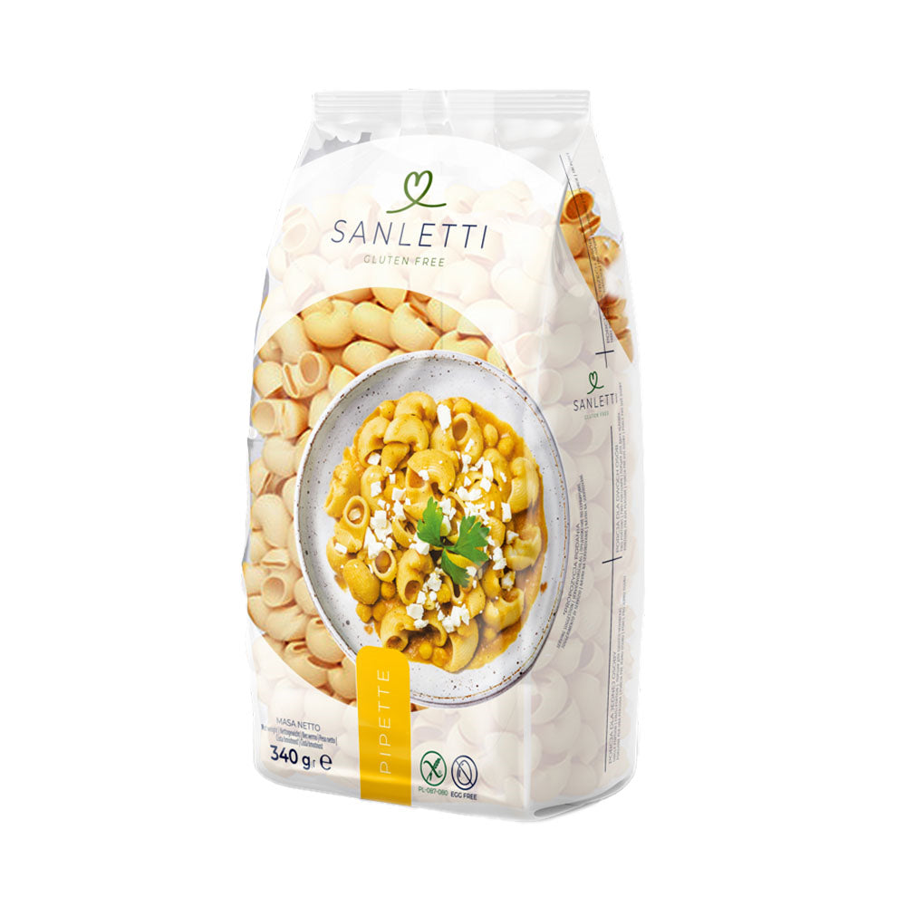 Pâtes à pipeter sans gluten 340 g - SANLETTI