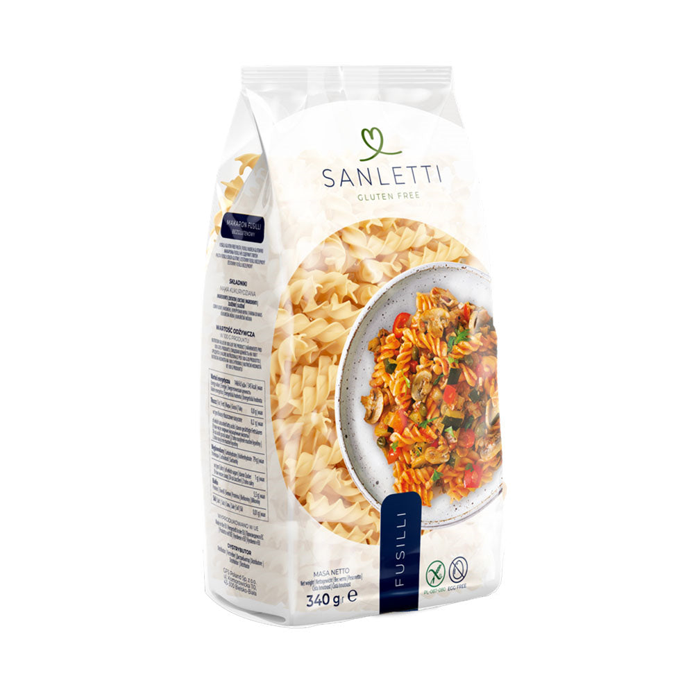 Glutenfreie Fusilli-Nudeln 340 g - SANLETTI