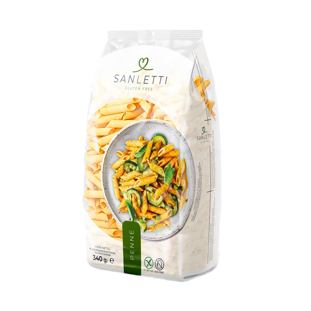 Gluten-free penne pasta 340 g - SANLETTI