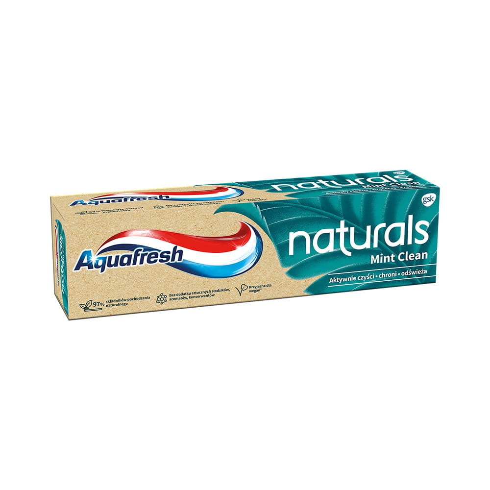 Naturals Mint Clean Dentifrice 75 ml - AQUAFRESH