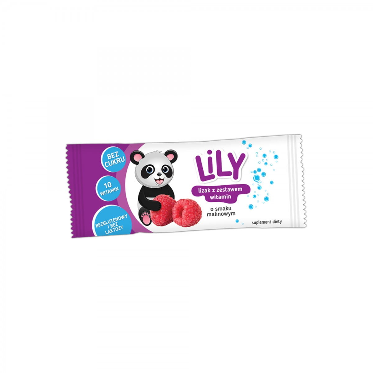 Vitamin-Lutscher, Himbeergeschmack 8 g - LILY CANDY