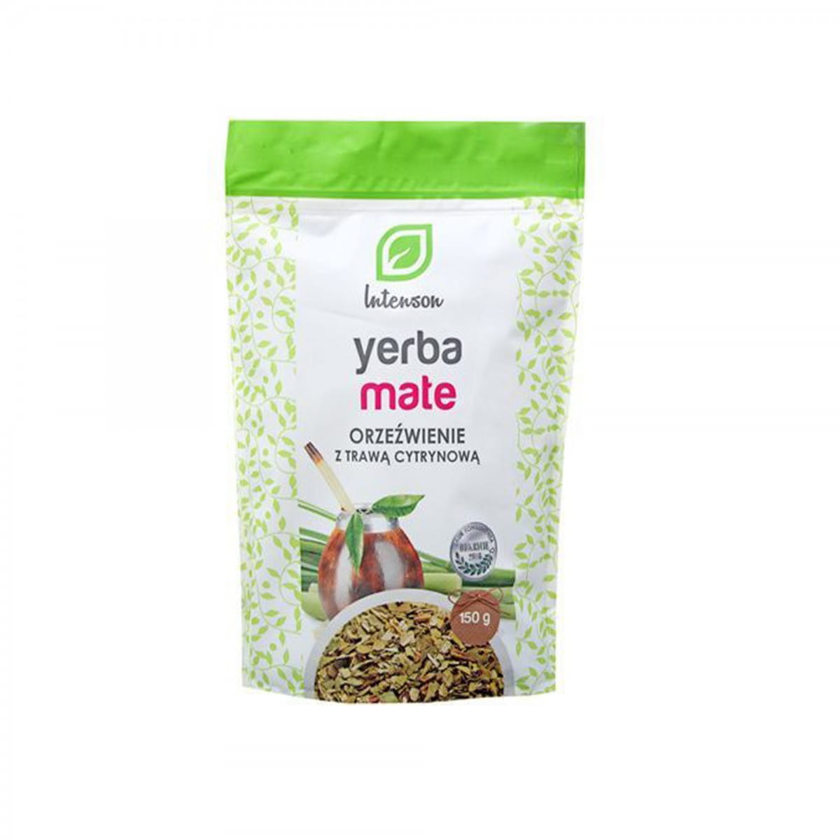 Yerba Mate Refreshment with Lemongrass 150 g - INTENSON