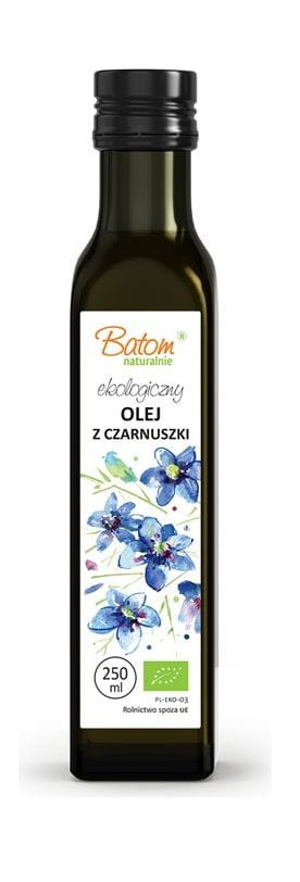 Black cumin oil cold pressed BIO 250 ml - BATOM