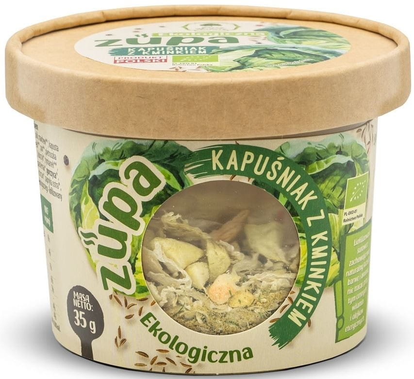 Suppe Kohlsuppe mit Kümmel gefriergetrocknet bio 35 g - Geschenke der Natur