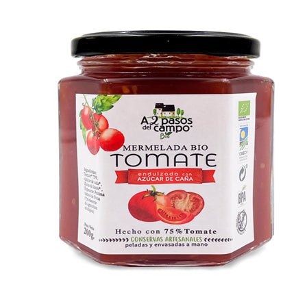 BIO GLUTENFREIE TOMATENMARMELADE 200 g (GLAS) - A2 PASOS DEL CAMPO